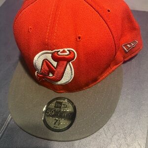 New Era Red Fitted Cap